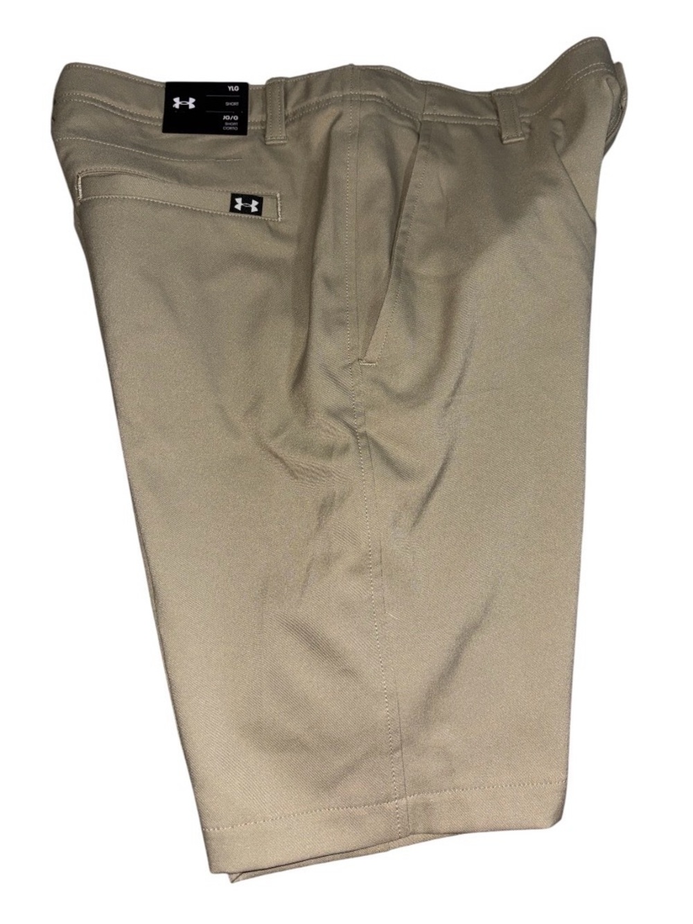 *New w/tags*Under Armour Boys Khaki Golf Shorts